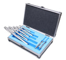 Premium Metric H.S.S. Solid Cap Screw Counterbore Set, 3 Flute, Straight Shank, 7 Pc, 509S-007M