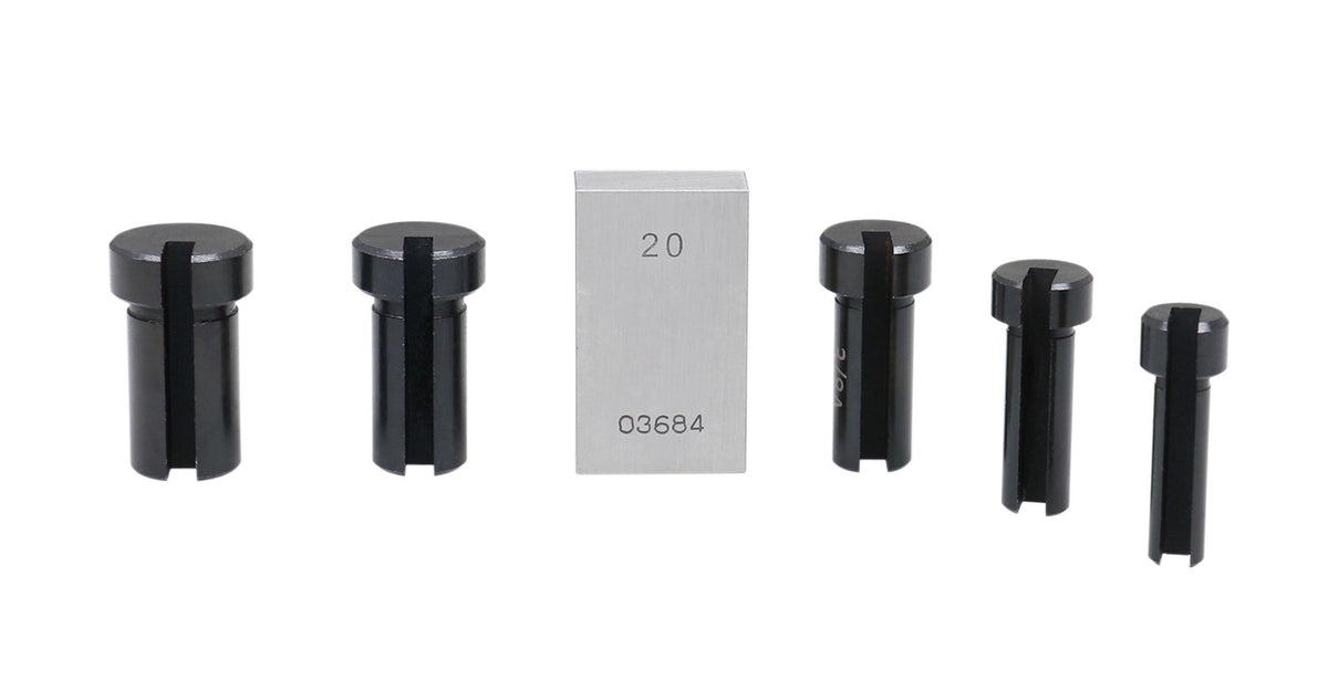 No.00 Hss Keyway Broach Precision Sets in Fitted Wooden Box, 5100-0001
