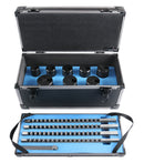 No 40A H.S.S. Keyway Broach Sets in Fitted Box, 32 Combinations, 5100-0042