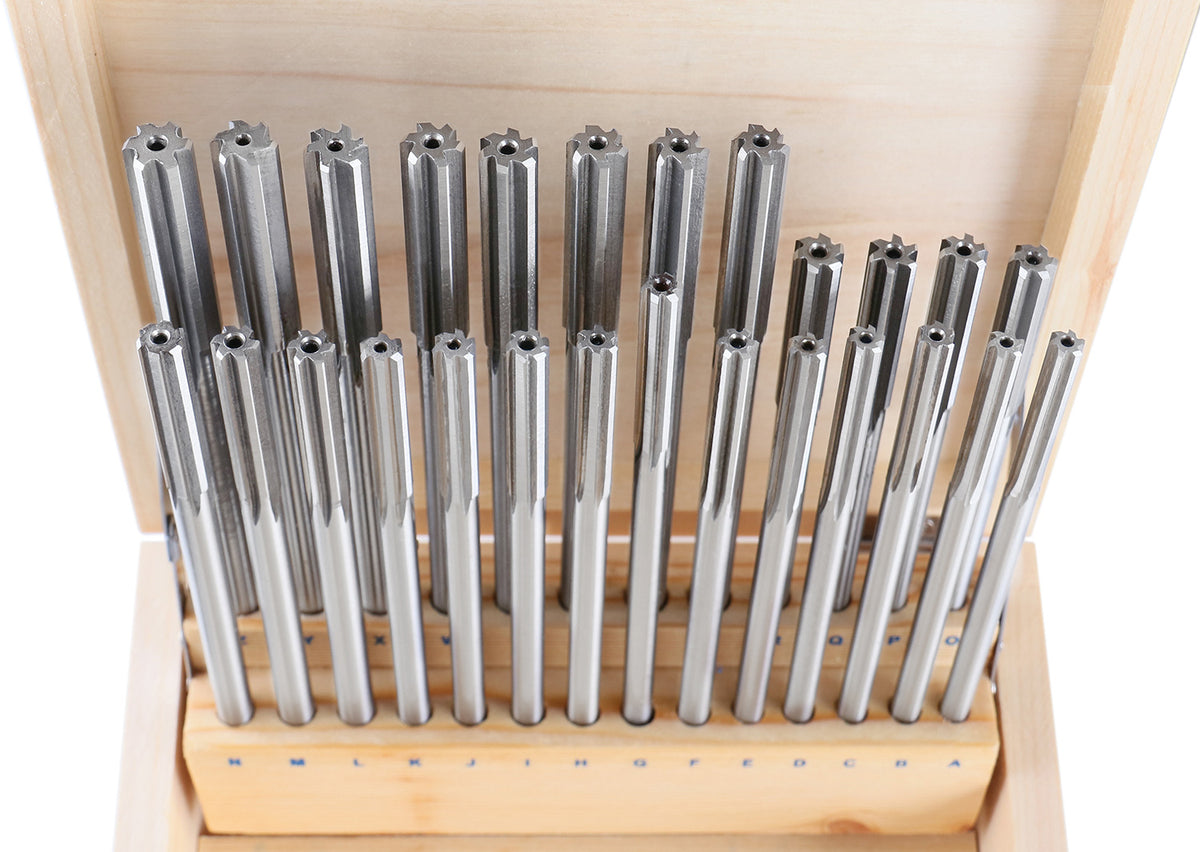 26 Pc Letter Size A to Z H.S.S. Chucking Reamer Set, 5500-SL00