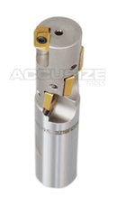 Helical Indexable Weldon Shank End Mill, Right Hand, Heavy Duty Cut