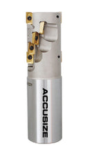 Helical Indexable Weldon Shank End Mill, Right Hand, Heavy Duty Cut