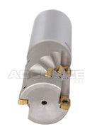 Helical Indexable Weldon Shank End Mill, Right Hand, Heavy Duty Cut