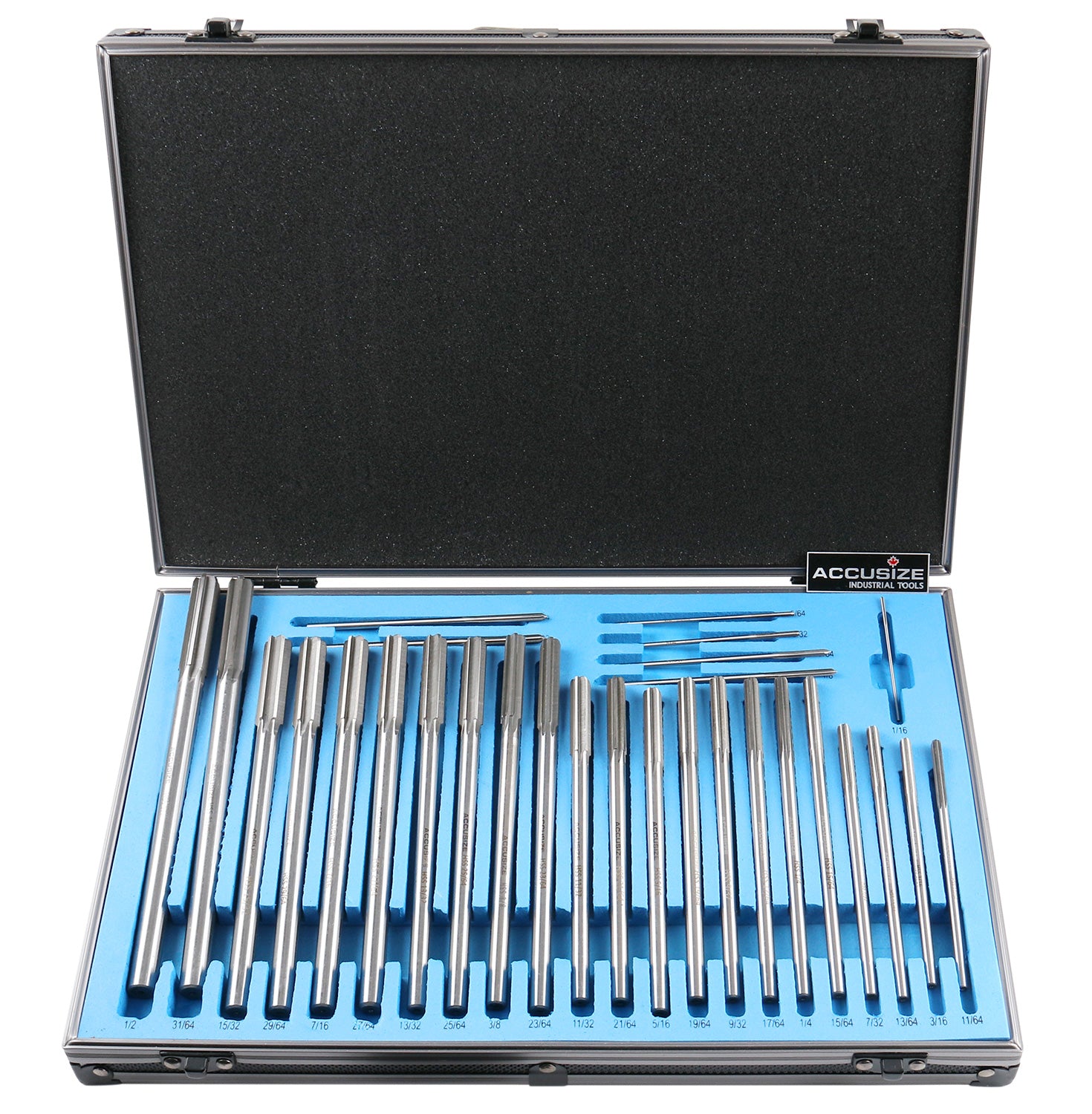 Accusize Industrial Tools HSS Chucking Reamer Sets