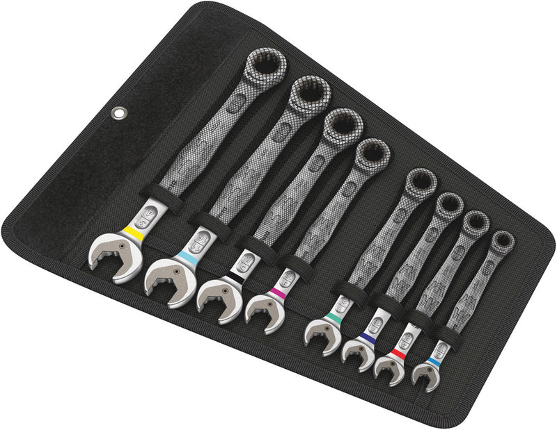 Wera 6000 Joker 8 Imperial Set 1 Set of ratcheting combination wrenches, Imperial, 8pieces