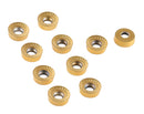 RCMT Inserts, Carbide, TiN Coated, 10 pc/box