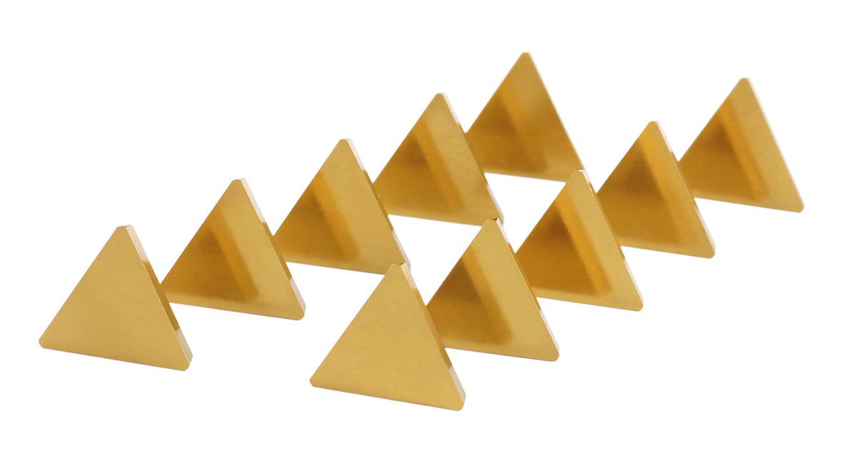 TPG, TiN Coated Carbide Inserts, 10 Pcs/Set