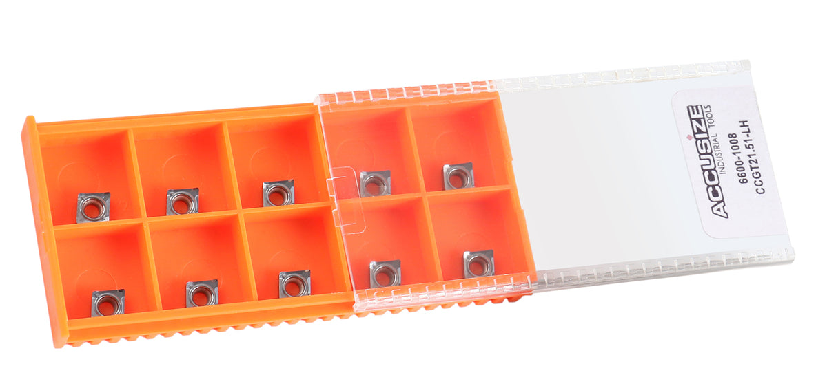 CCGT for Aluminum Carbide Inserts, 10ps/Set