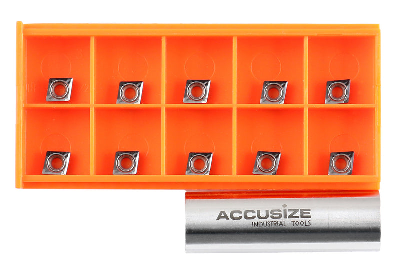 CCGT for Aluminum Carbide Inserts, 10ps/Set