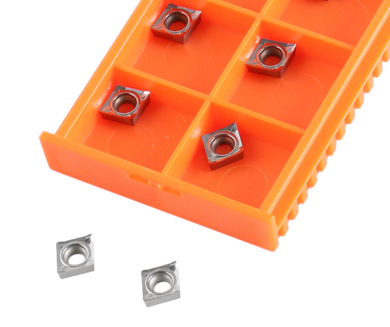 CCGT for Aluminum Carbide Inserts, 10ps/Set