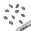 Inserts en carbure GTN, revêtus de Tin 10 Pcs/boîte