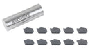 Self-Lock Carbide Cut-off GTN Carbide Inserts, 0 Degree Angle, for Cutting Steel, Aluminum or Stainless Steel 10Pcs/Set