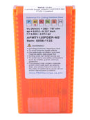 Apmt1135pder-M2 Carbide Inserts for Machining Stainless Steel, Pvd Coating, Grade Bpg20b, 10 Pcs per Box, 6856-1135