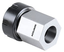 Hardened HEX ER-32 Collet Chuck Block for CNC Machine, Slotted Collet Nut Included, 6920-3206