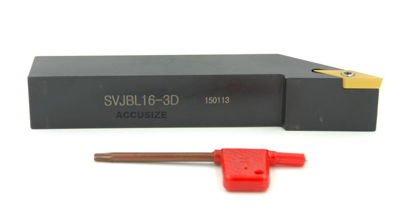 Porte-outils SVJB R/L avec inserts VBMT