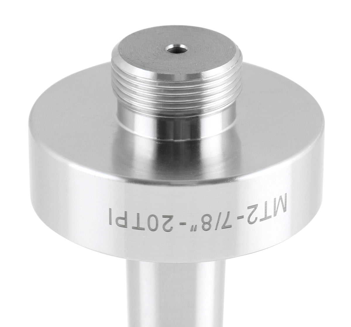 8505-4001, Tonnelle à tige MT2 pour tête d'alésage 2" 0350-0002 Filetée 7/8" x 20/inch
