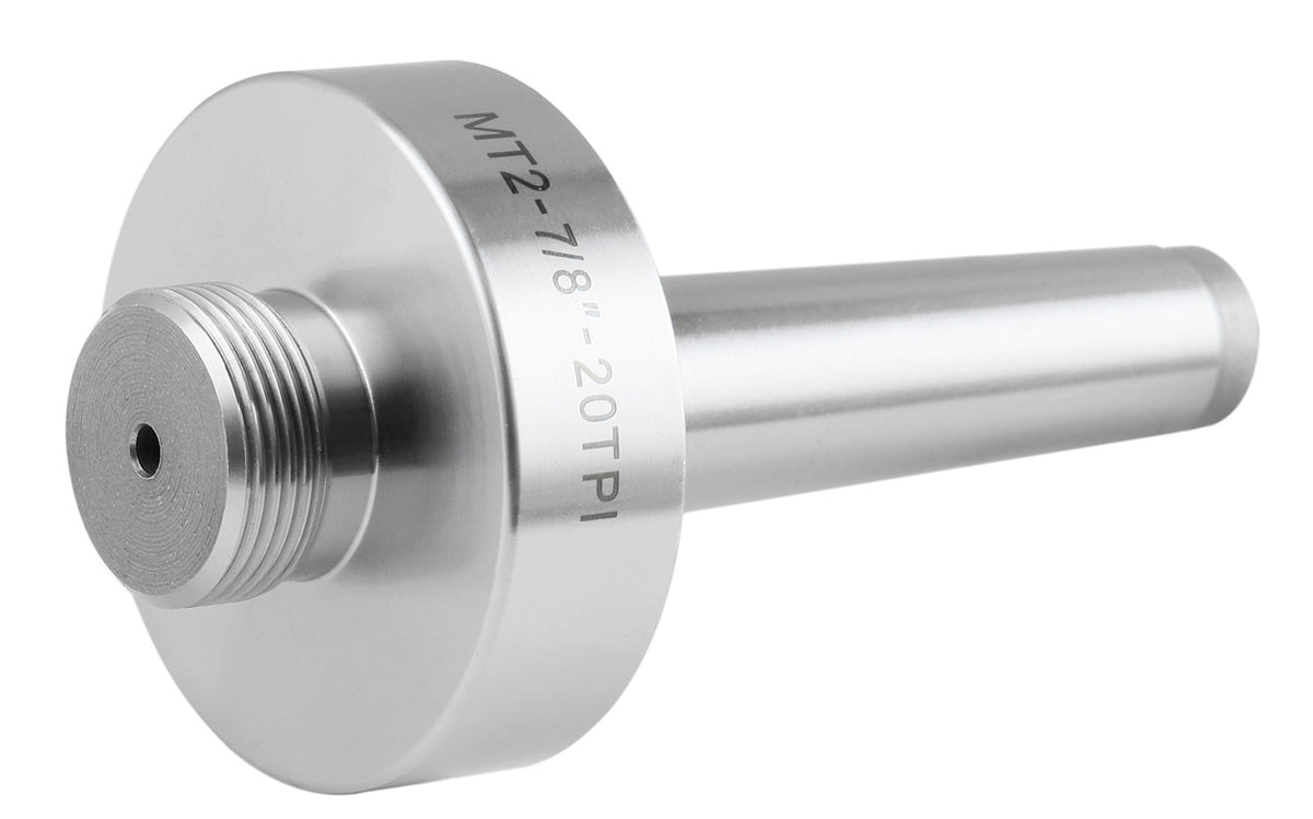 8505-4001, Tonnelle à tige MT2 pour tête d'alésage 2" 0350-0002 Filetée 7/8" x 20/inch