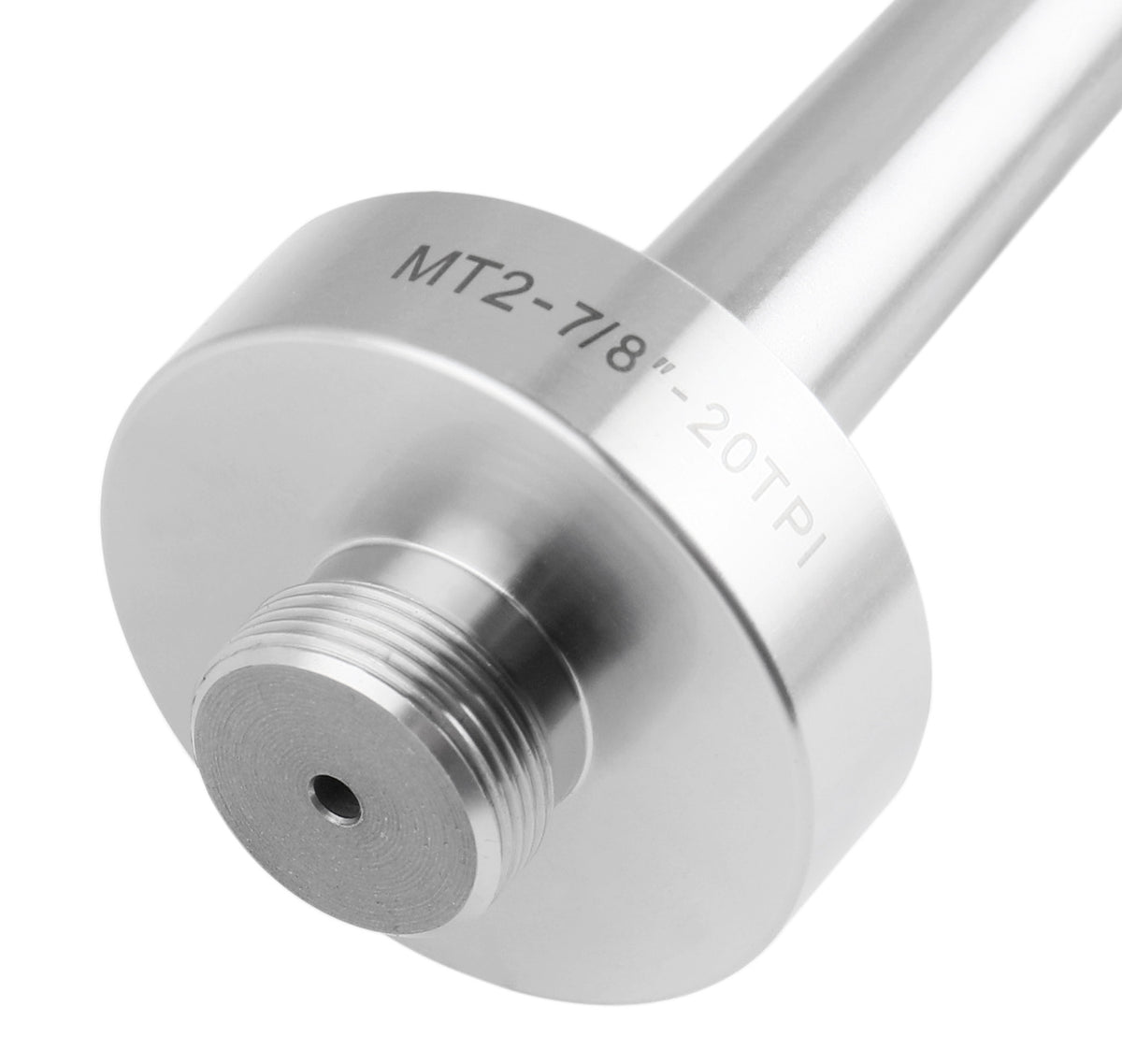 8505-4001, Tonnelle à tige MT2 pour tête d'alésage 2" 0350-0002 Filetée 7/8" x 20/inch