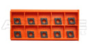 Carbide inserts, CVD + TiN Coating, CCMT, Black/Yellow, 10 ps/box