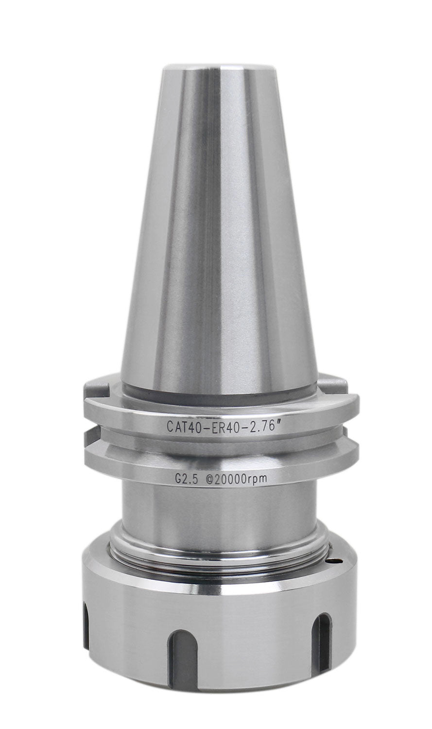 Pince à bride V de qualité supérieure CAT40 et BT40 à ER, équilibré à 20 000 tr/min à G2,5