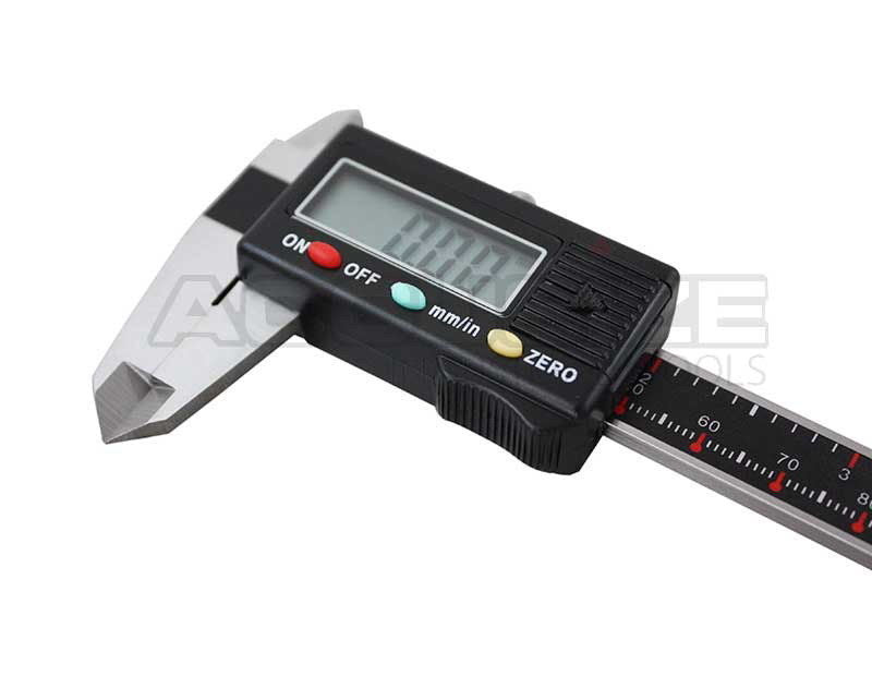 3 Key Electronic Digital Caliper with Extra Large LCD, including 4", 6" &12"
