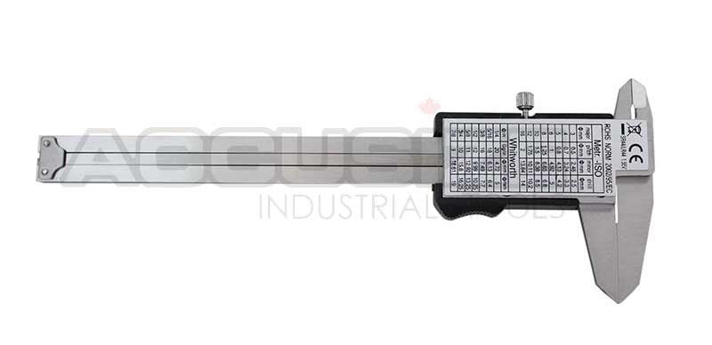 3 Key Electronic Digital Caliper with Extra Large LCD, including 4", 6" &12"
