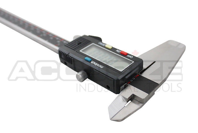 3 Key Electronic Digital Caliper with Extra Large LCD, including 4", 6" &12"