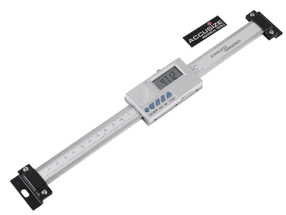 0-8''/0-200 mm by 0.0005''/0.01 mm Horizontal Electronic Digital Dro Scale Unit, Abho-0008