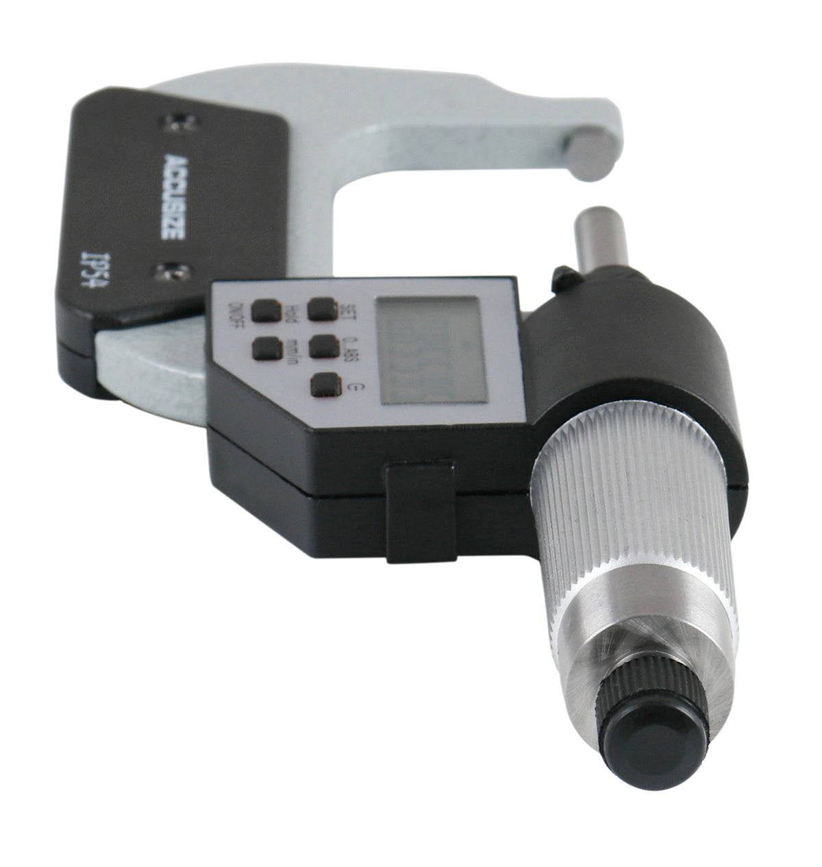 1-2'' by 0.00005'' Electronic Digital Outside Micrometer, 5 Key, Ac20-2022