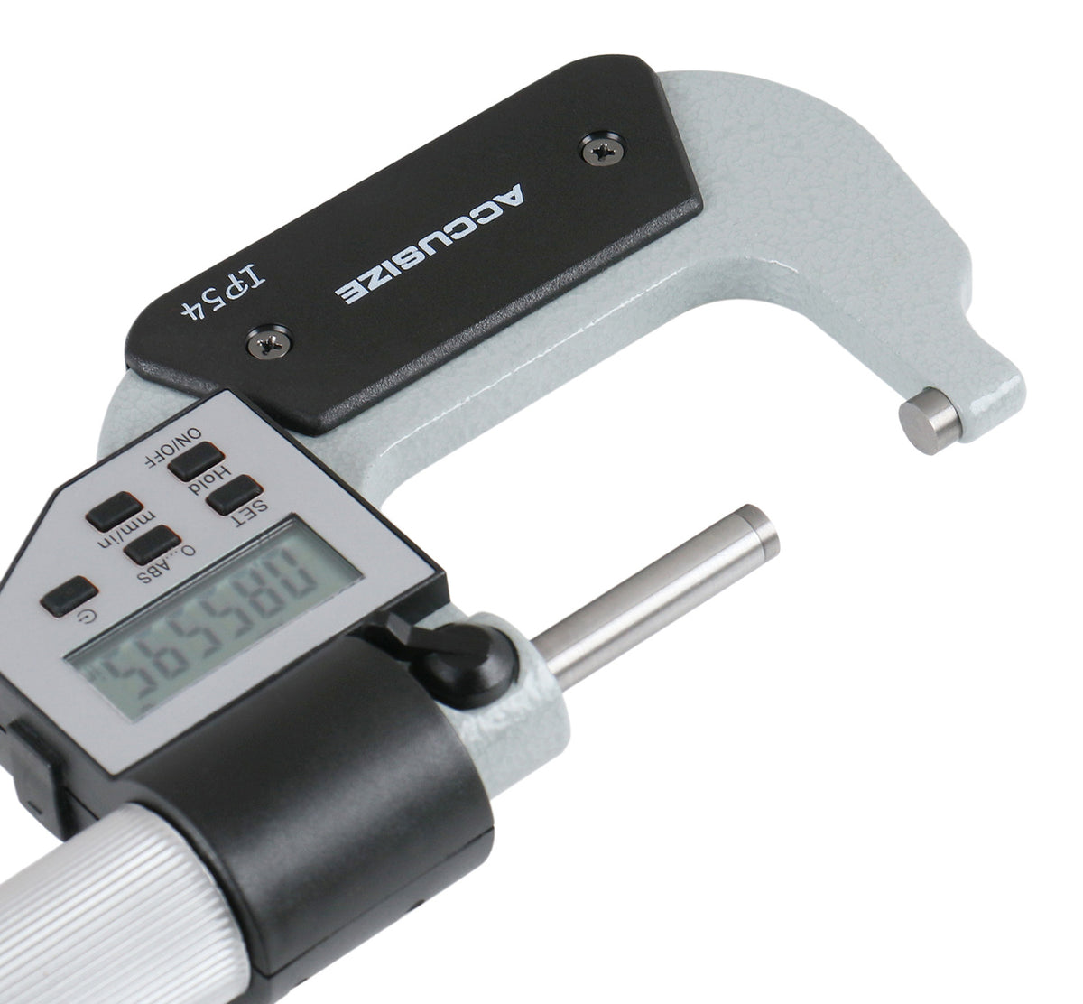 1-2'' by 0.00005'' Electronic Digital Outside Micrometer, 5 Key, Ac20-2022