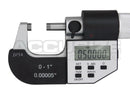 5-Key Electronic Digital Outside Micrometers, IP54, Ratchet Friction Thimble Type