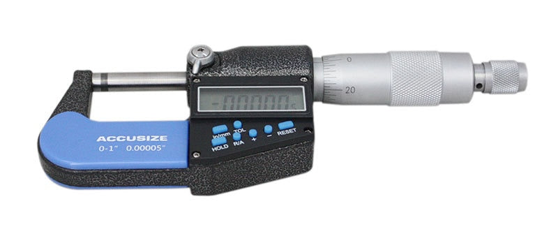 3ps/set, 0-1", 1-2", 2-3" 7-Key-Numérique-Micromètres pouces/métrique, #AC21 -1022-2022-3022