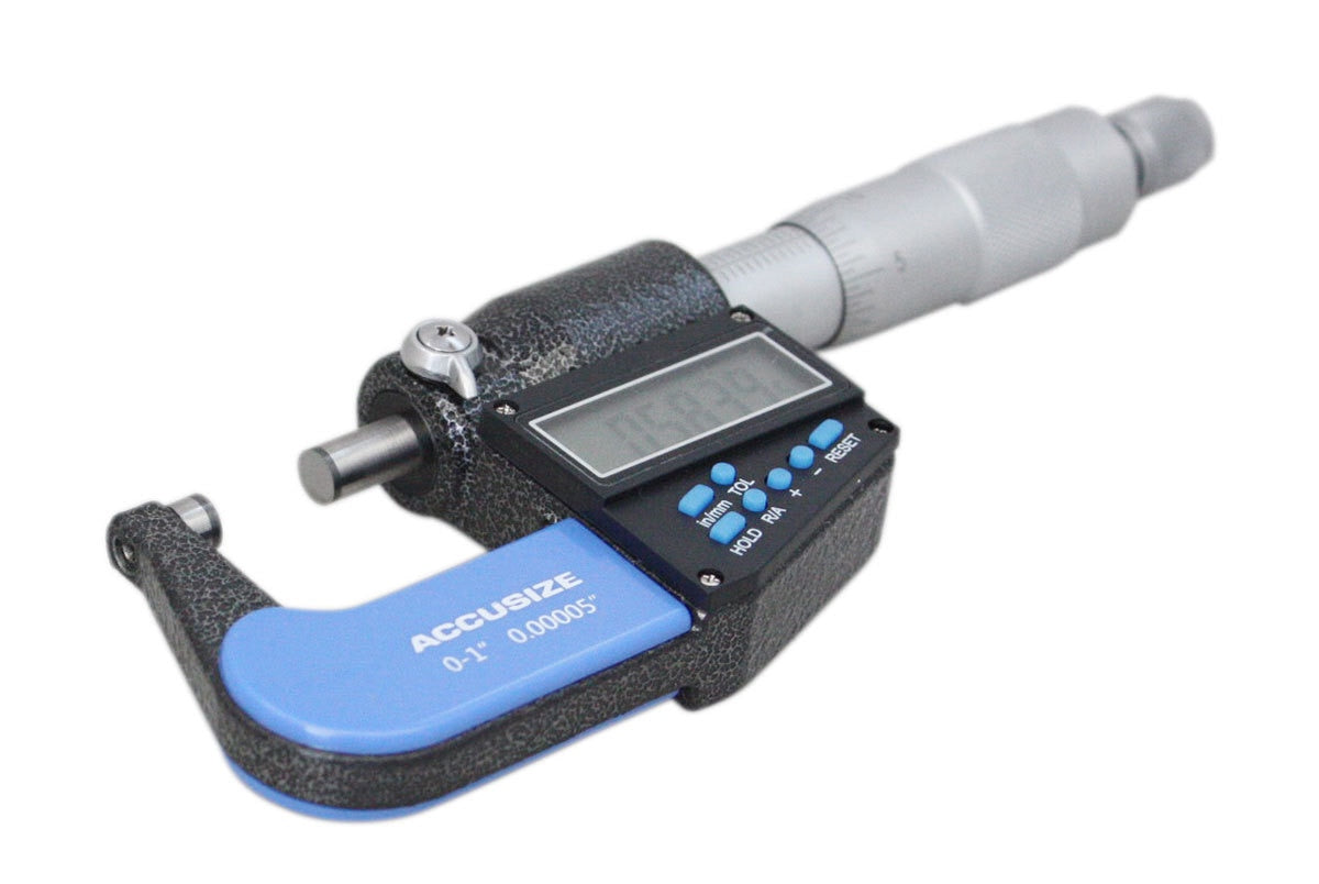 3ps/set, 0-1", 1-2", 2-3" 7-Key-Numérique-Micromètres pouces/métrique, #AC21 -1022-2022-3022