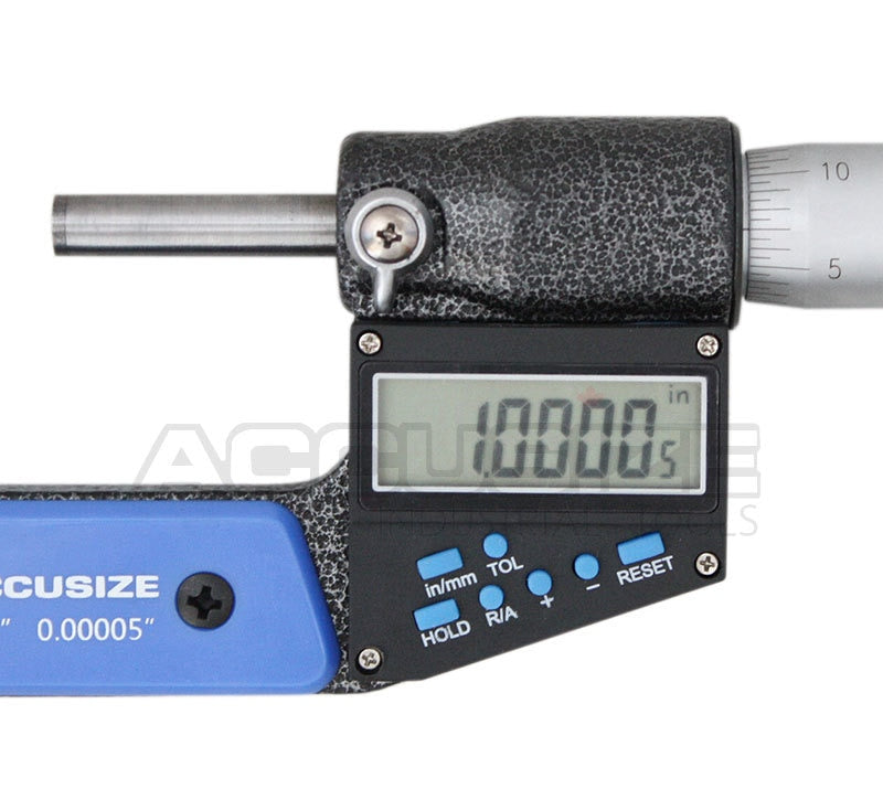 3ps/set, 0-1", 1-2", 2-3" 7-Key-Numérique-Micromètres pouces/métrique, #AC21 -1022-2022-3022