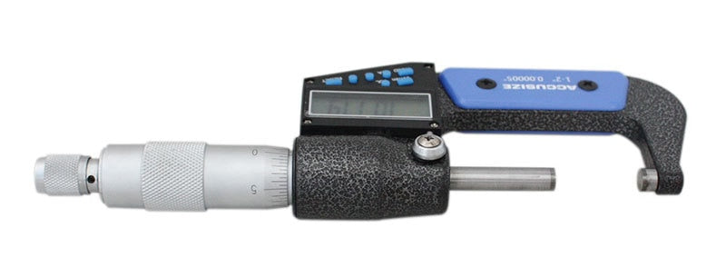 3ps/set, 0-1", 1-2", 2-3" 7-Key-Numérique-Micromètres pouces/métrique, #AC21 -1022-2022-3022