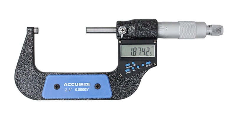 3ps/set, 0-1", 1-2", 2-3" 7-Key-Numérique-Micromètres pouces/métrique, #AC21 -1022-2022-3022
