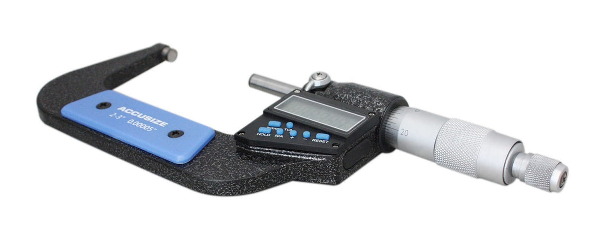 3ps/set, 0-1", 1-2", 2-3" 7-Key-Numérique-Micromètres pouces/métrique, #AC21 -1022-2022-3022