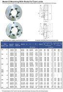 D1 Type Adaptors for 3-Jaw Lathe Chucks