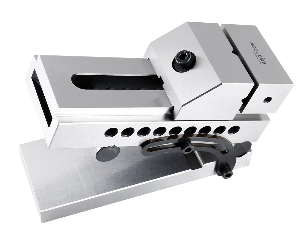 5'' by 0.0002'' Precision Screwless Sine Vise, Ba66-0420