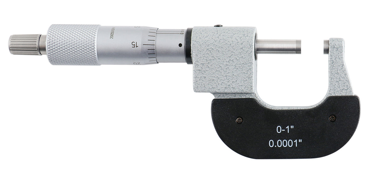 0-1'' by 0.0001'' Digital Outside Micrometer in Fitted Box, Bc20-1101