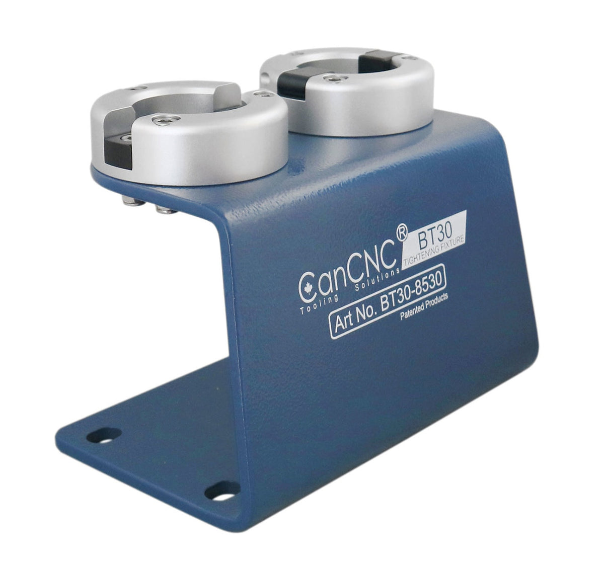 Bt30 Tool Holder Tightening Fixture for Universal C.N.C. Equipment, Double Head Anodized Hardened, Bt30-8530