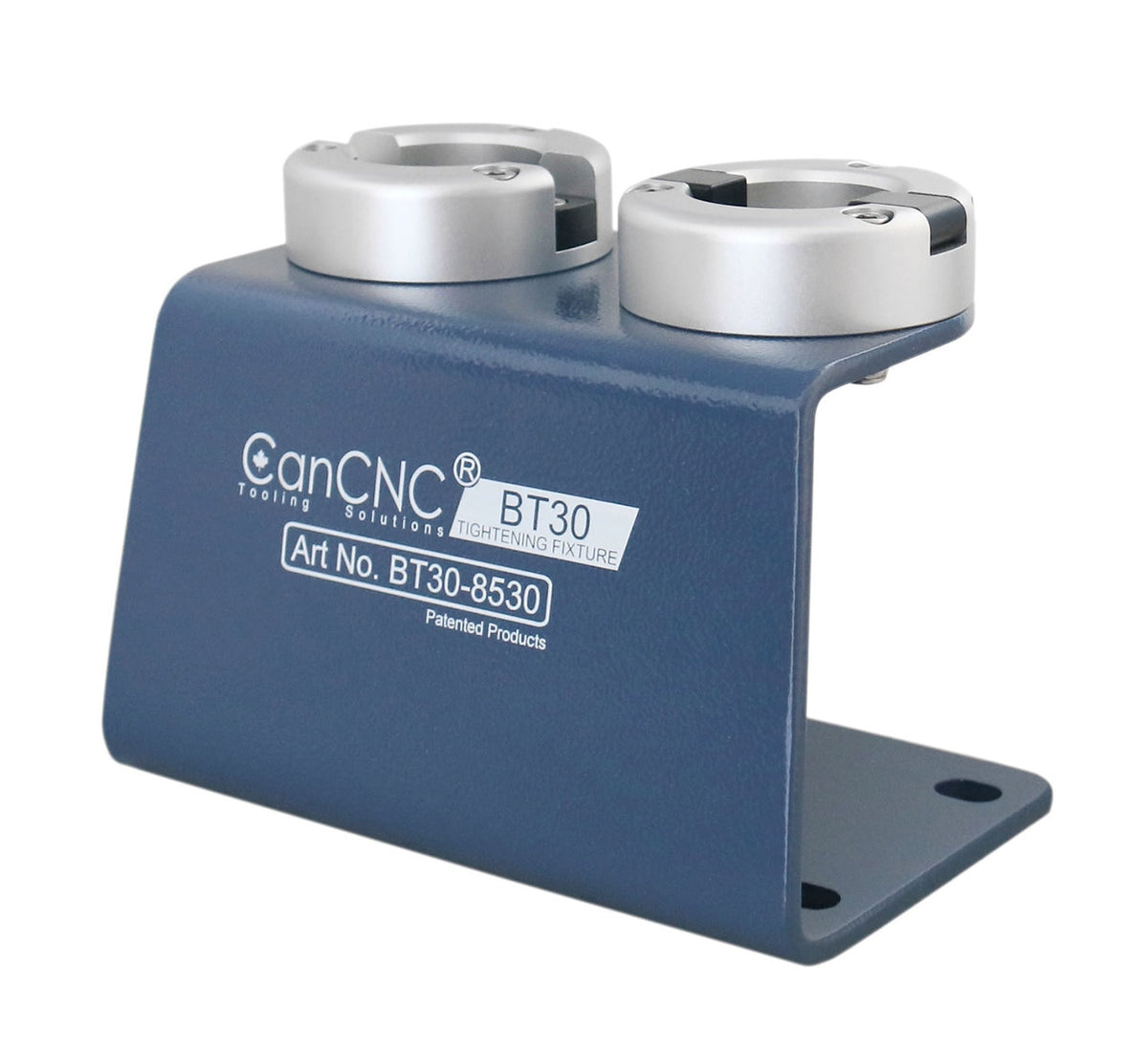 Bt30 Tool Holder Tightening Fixture for Universal C.N.C. Equipment, Double Head Anodized Hardened, Bt30-8530