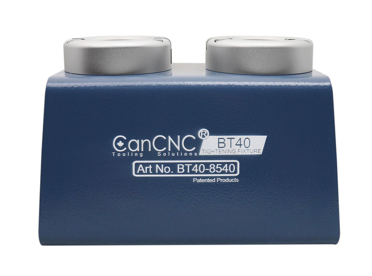 BT40 Tool Holder Tightening Fixture for Universal C.N.C. Equipment, Double Head Anodized Hardened, BT40-8540