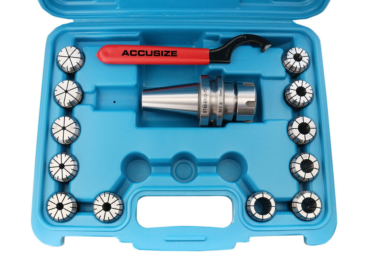 ER Collet Systems with CAT40 Shank