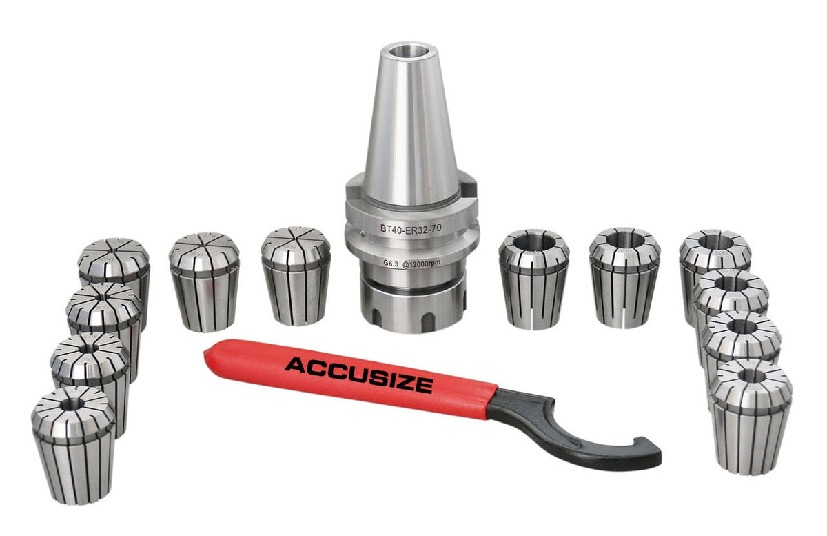 ER Collet Systems with CAT40 Shank