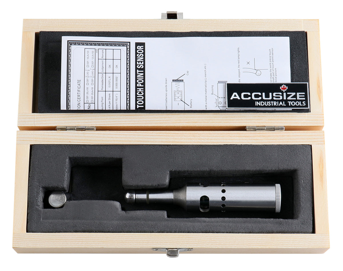 Electronic Short Shank Edge Finders with Sound Alert, C028-9273