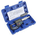0-1'' by 0.0001'' Large Screen Electronic Digital Outside Micrometer Carbide Tipped, C085-0001