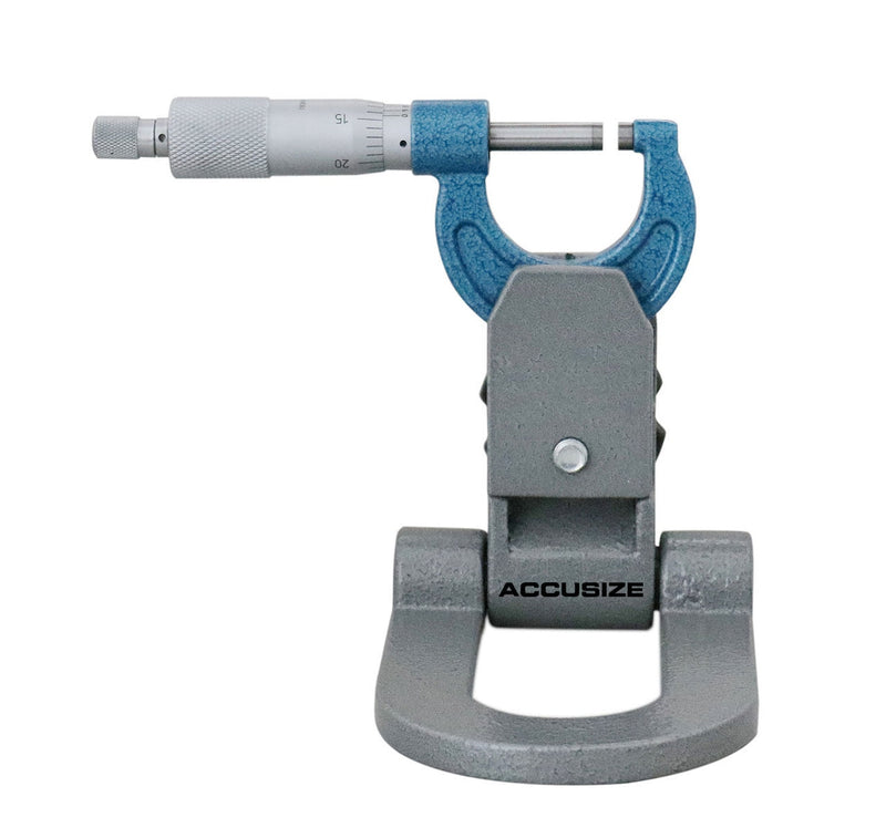 0-1" Ultra-Precision M-Type Outside Mic, with Micrometer Holder,