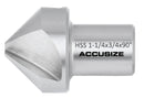 1-1/4'' Hss Countersink for Rota-Cutter, 3/4'' Weldon Shank for Magnetic Drilling Machine, 90 Deg, Ce00-0114