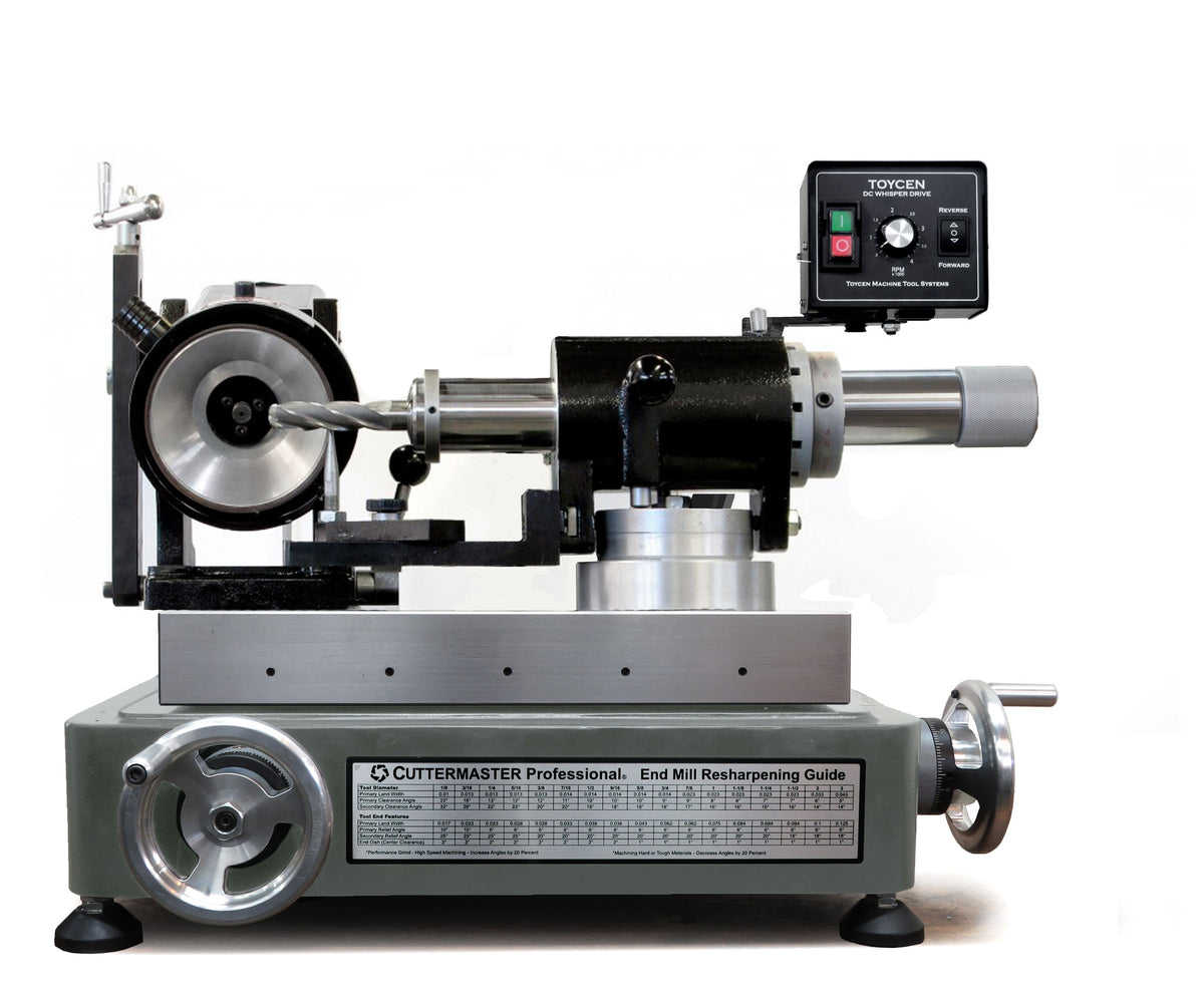 Cuttermasters Advanced, Tool Grinder Journeyman JX, 500 Watt 82mm DC Motor, Long Tool Spindle, CM-JX & CM-JX-DRO